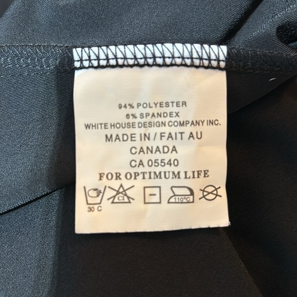 Simpli Black Tunic Top Size 4 - Picture 13 of 14